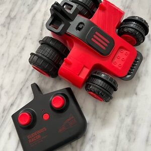 Sharper Image Red and Black Remote Control Car